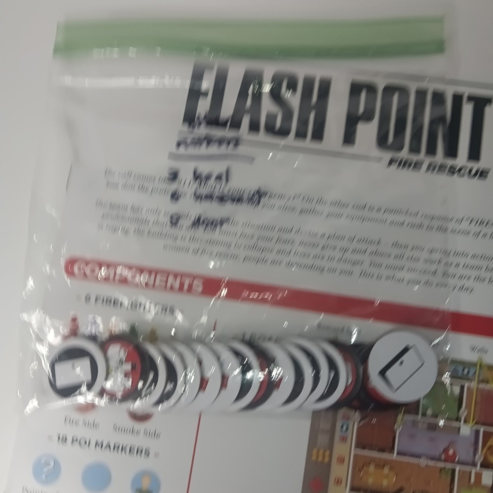 Flash Point Fire Rescue Board Game Indie Boards & Cards Complete Firefighter - Picture 11 of 16